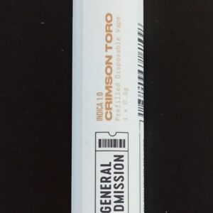 GENERAL ADMISSION - CRIMSON TORO DISPOSABLE VAPE PEN - 0.3 GRAM