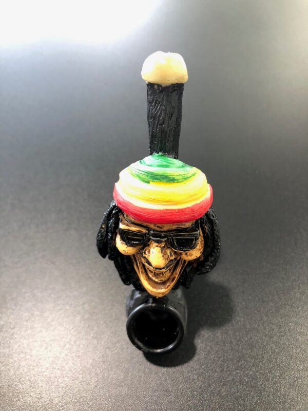 HAPPY RASTA POLYRESIN PIPE