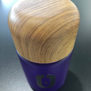 PURPLE LID STORAGE JAR/CHILD RESISTANT