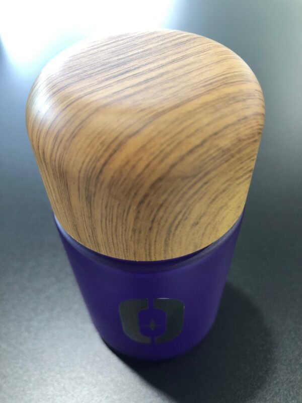 PURPLE LID STORAGE JAR/CHILD RESISTANT