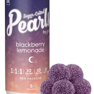PEARLS BY GRON - BLACKBERRY LEMONADE 1:1:1 CBN:CBD:THC - GRAM 1.17