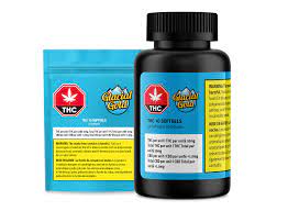 GLACIAL GOLD - THC 10 SOFTGELS - 100 GRAM