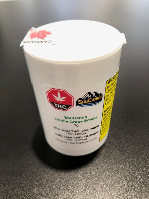 ShuCanna Gorilla Grape Flower 7.0g SMALLS