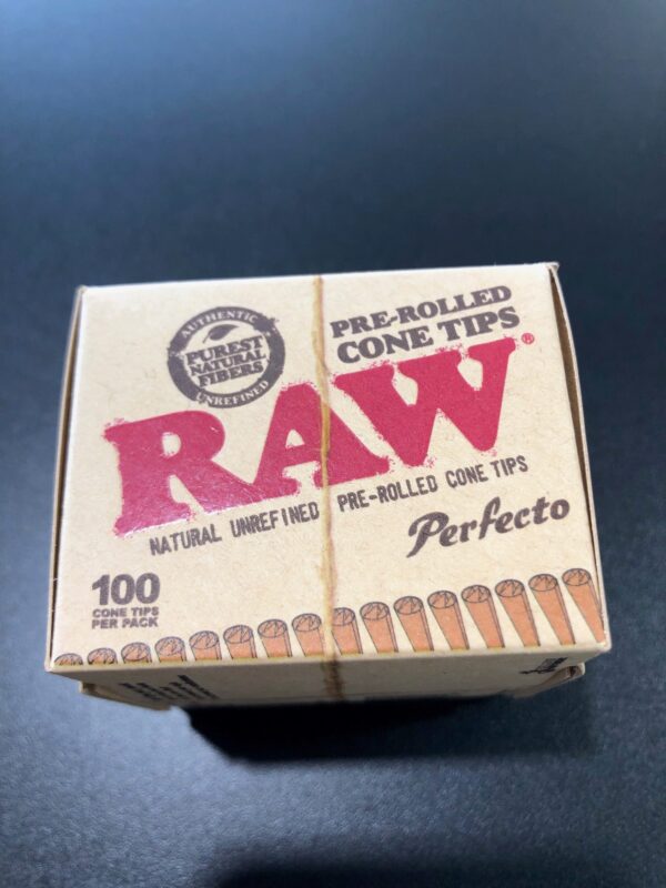 RAW PRE ROLLED CONE TIPS