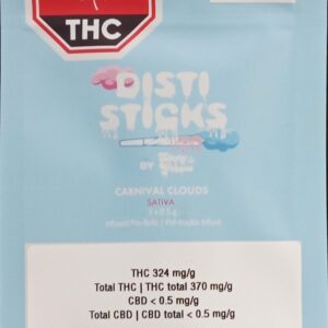 STICKY GREENS - STICKY GREENS-CARNIVAL CLOUDS INFUSED PRE-ROLLS - 1.5 GRAM