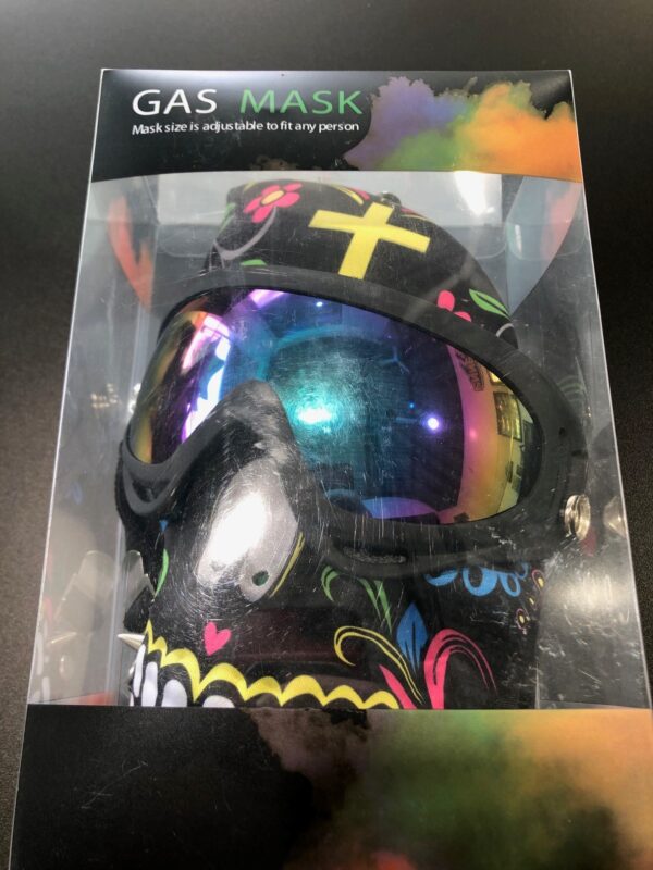 TOKE WHILE SKIING CALAVERA MASK