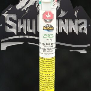 ShuCanna Sour Cherry Pre Roll 3 x 0.5