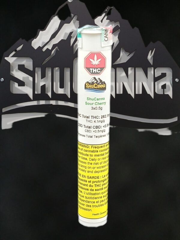 ShuCanna Sour Cherry Pre Roll 3 x 0.5