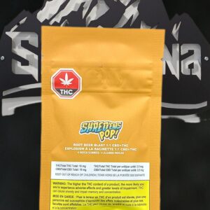 SHRED'EMS POP! - ROOT BEER BLAST GUMMIES - 18 GRAM
