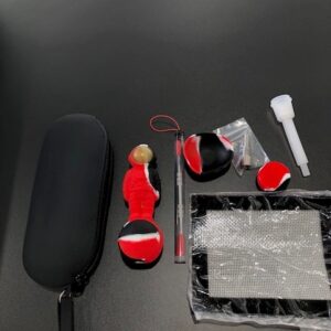 7" SILICONE AND TITANIUM NECTAR COLLECTOR GIFT SET