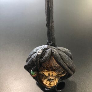 SKULL HEAD POLYRESIN PIPE