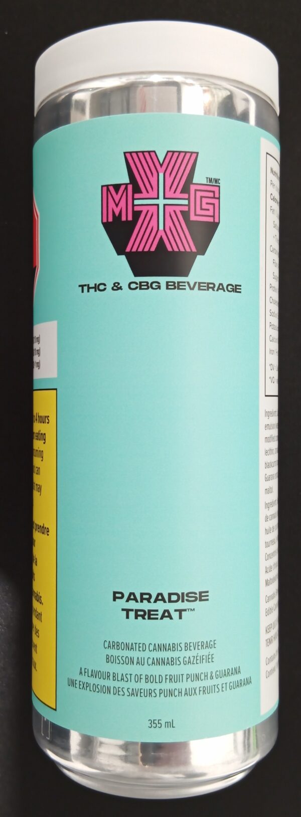 XMG+ - PARADISE TREAT DRINK - 355 MILLILITER