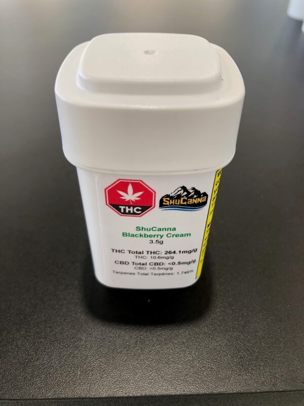 ShuCanna - Blackberry Cream Flower - 3.5