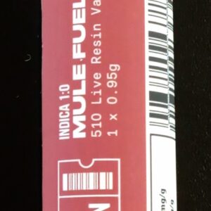 GENERAL ADMISSION - MUEL FUEL LIVE RESIN VAPE - 0.95 GRAM