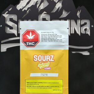 SPINACH - PEACH ORANGE 1:1 SOURZ - 25 GRAM