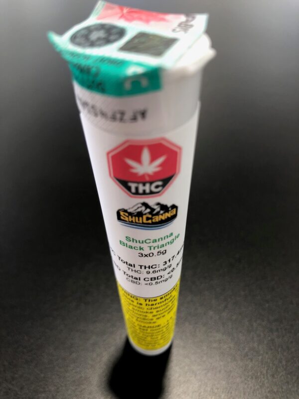 SHUCANNA - SHUCANNA BLACK TRIANGLE 3 X 0.5G - 1.5 GRAM