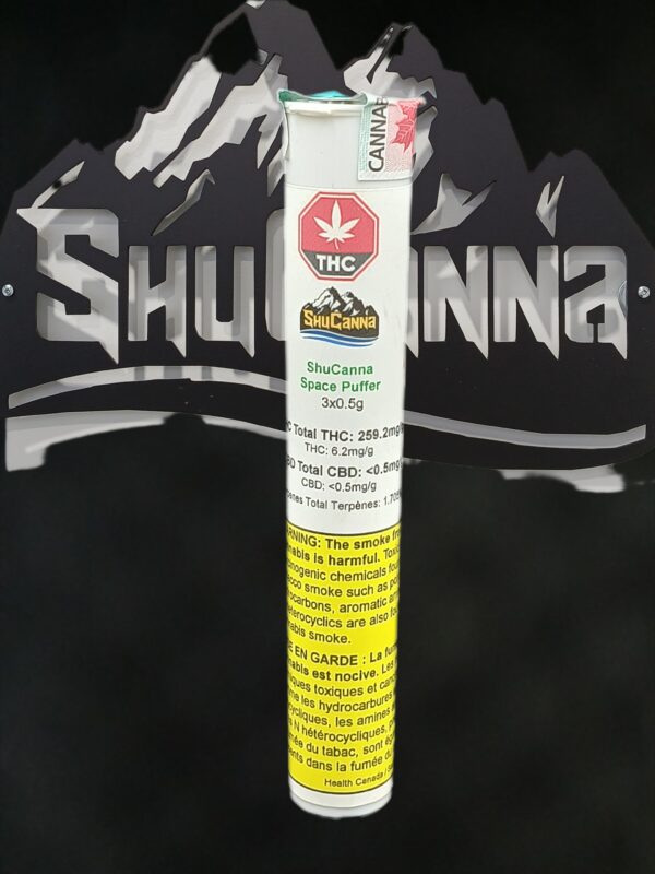 ShuCanna Space Puffer Pre Roll 3 x 0.5