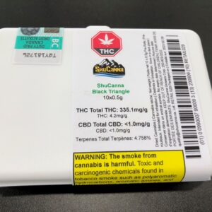ShuCanna Black Triangle Pre Roll 10 x 0.5
