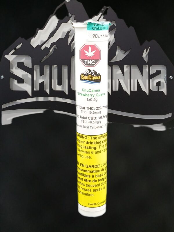 ShuCanna - Strawberry Guava Pre Roll - 1 x 0.5