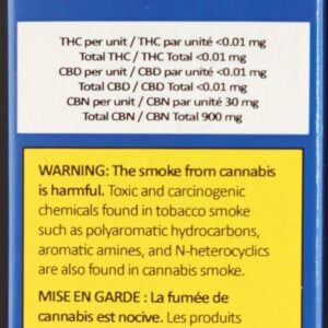 NATURALLY NUTRA - CBN CAPSULES - 12 GRAM