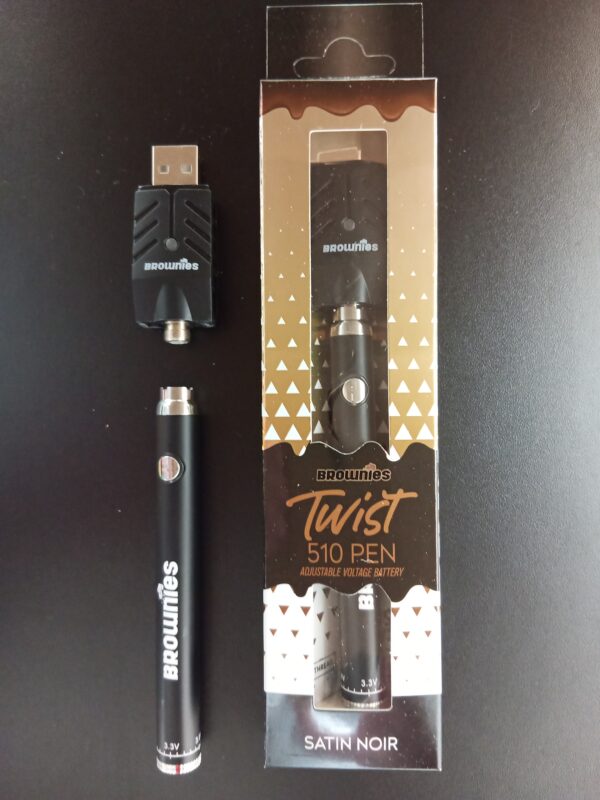 BROWNIE'S SLIM TWIST ADJUSTABLE 510 BATTERY