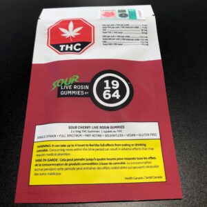 1964 - SOUR CHERRY LIVE ROSIN CHEWS - 8.4 GRAM