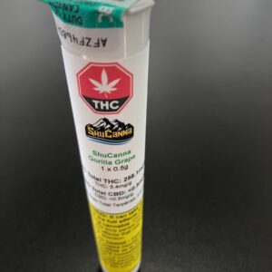 ShuCanna Gorilla Grape Pre Roll 1 x 0.5g