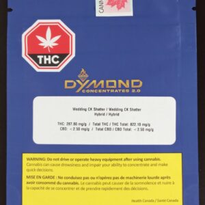 DYMOND CONCENTRATES 2.0 - WEDDING CK SHATTER - 1 GRAM
