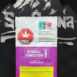 GENERAL ADMISSION - GRAPEY GRAPE THC SOFT CHEWS - 16 GRAM