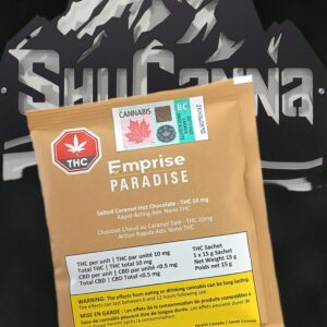 EMPRISE IN PARADISE - SALTED CARAMEL HOT CHOCOLATE THC 10MG - 15 GRAM