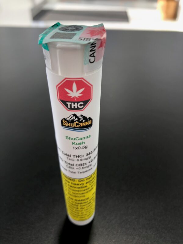 ShuCanna Kush Pre Roll 1 x 0.5g