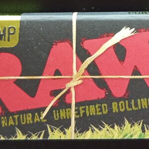 RAW BLACK ORGANIC 1.25 ROLLING PAPER