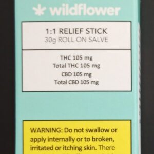 WILDFLOWER - WILDFLOWER 1:1 RELIEF STICK - 30 GRAM