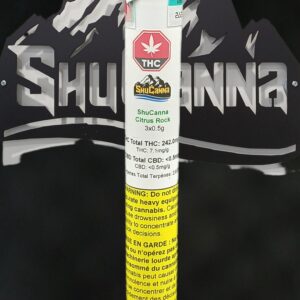 ShuCanna Citrus Rock Pre Roll 3 x 0.5
