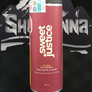 SWEET JUSTICE - OG COLA 5 THC & 5 CBG - 355 MILLILITER