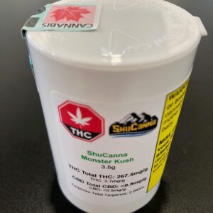 ShuCanna Monster Kush Flower 3.5