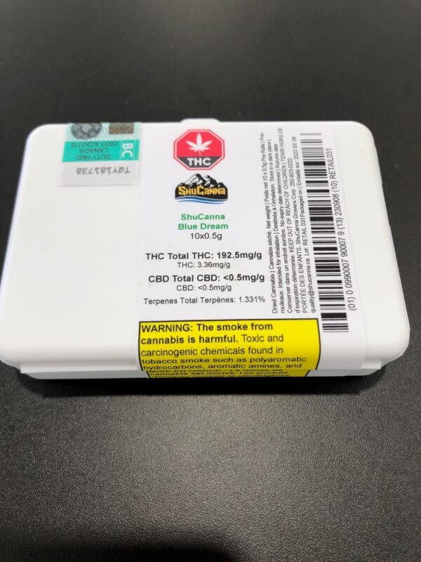 ShuCanna Blue Dream Pre Roll 10 x 0.5