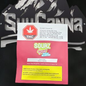 SOURZ BY SPINACH - FULLY BLASTED CHERRY LIME - 5 GRAM