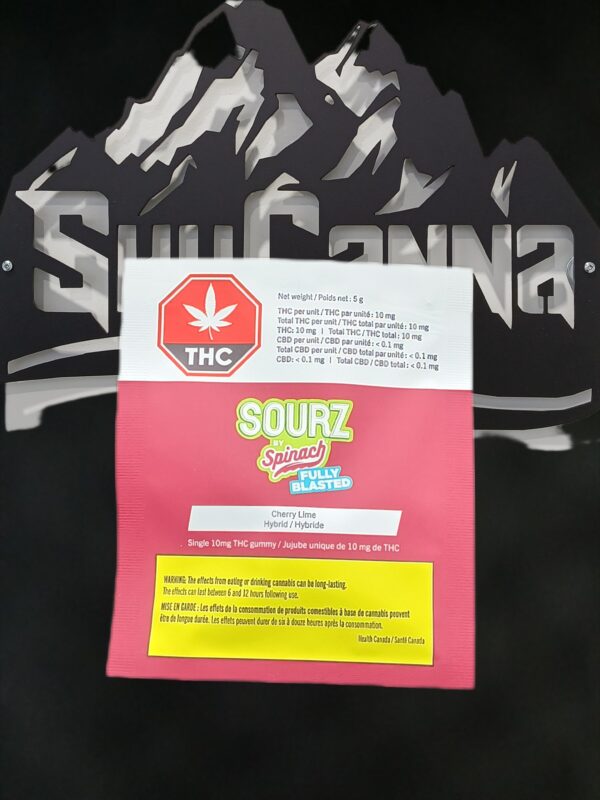 SOURZ BY SPINACH - FULLY BLASTED CHERRY LIME - 5 GRAM
