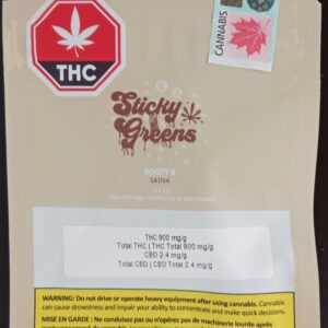 STICKY GREENS - ROOTY B CARTRDIGE - 1 GRAM