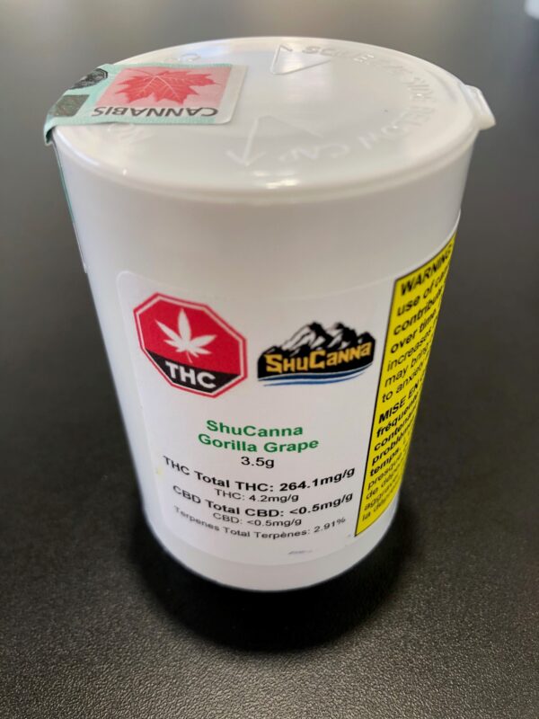 ShuCanna - Gorilla Grape Flower - 3.5