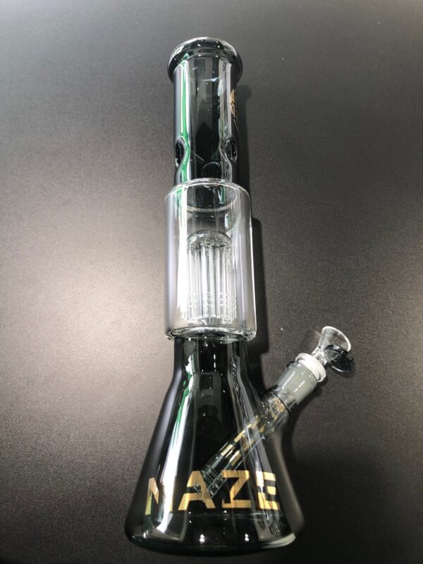GREY LOST IN THE WILD 12-14" MAZE GLASS BONG