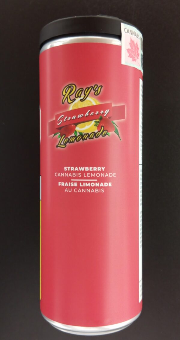 RAY'S LEMONADE - RAY'S STRAWBERRY LEMONADE - 355 MILLILITER