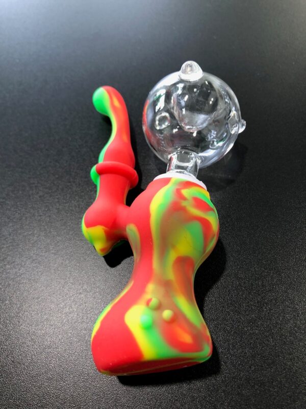 RED MINI SILICONE BUBBLER