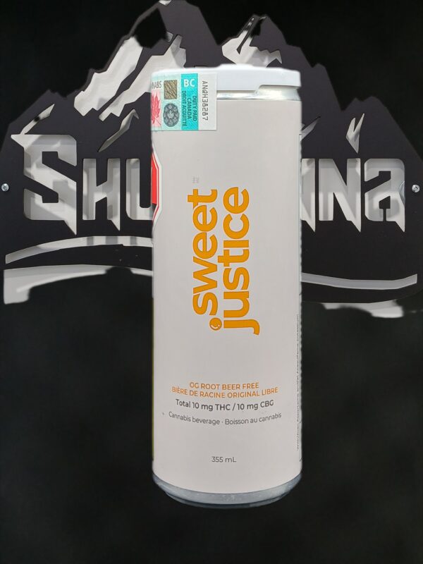 SWEET JUSTICE - OG ROOT BEER FREE - 355 MILLILITER