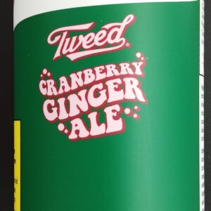 TWEED - TWEED CRANBERRY GINGERALE BEVERAGES - 355 MILLILITER