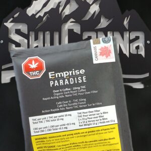 EMPRISE IN PARADISE - OVER IT COFFEE THC 10MG - 15 GRAM