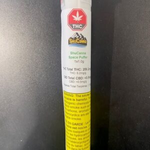 ShuCanna Space Puffer 1x1g Pre Roll