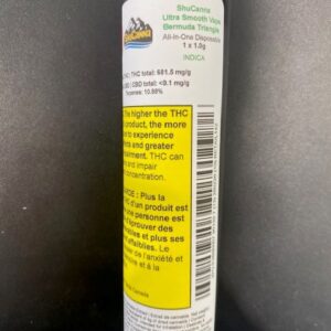 ShuCanna Ultra Smooth Vape Bermuda Triangle 1g