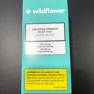 WILDFLOWER - WILDFLOWER CBD EXTRA STRENGTH RELIEF STICK - 60 GRAM